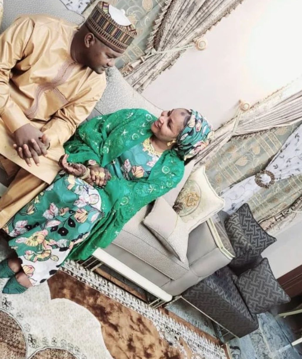 Halima atete and her husband